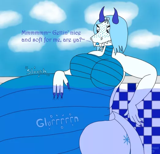 {Image} Pool Party Pudge｜2 (OC by CryoDrago)