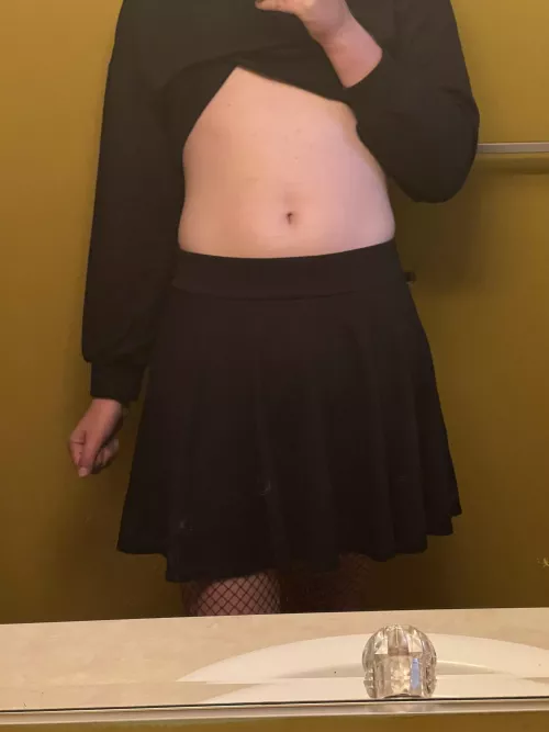 It’s my first time dressing up. I hope I look cute but idk.