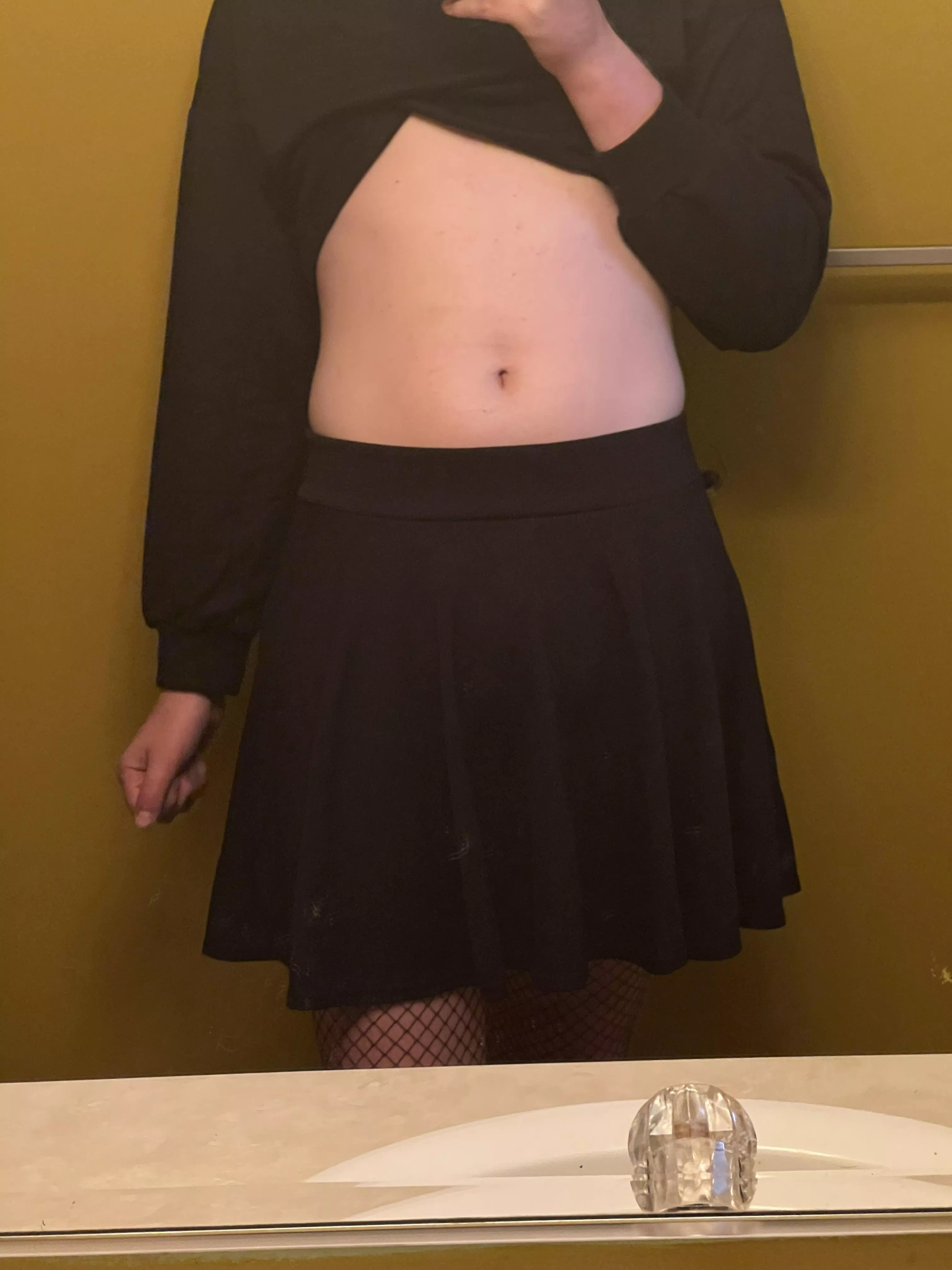 It’s my first time dressing up. I hope I look cute but idk.