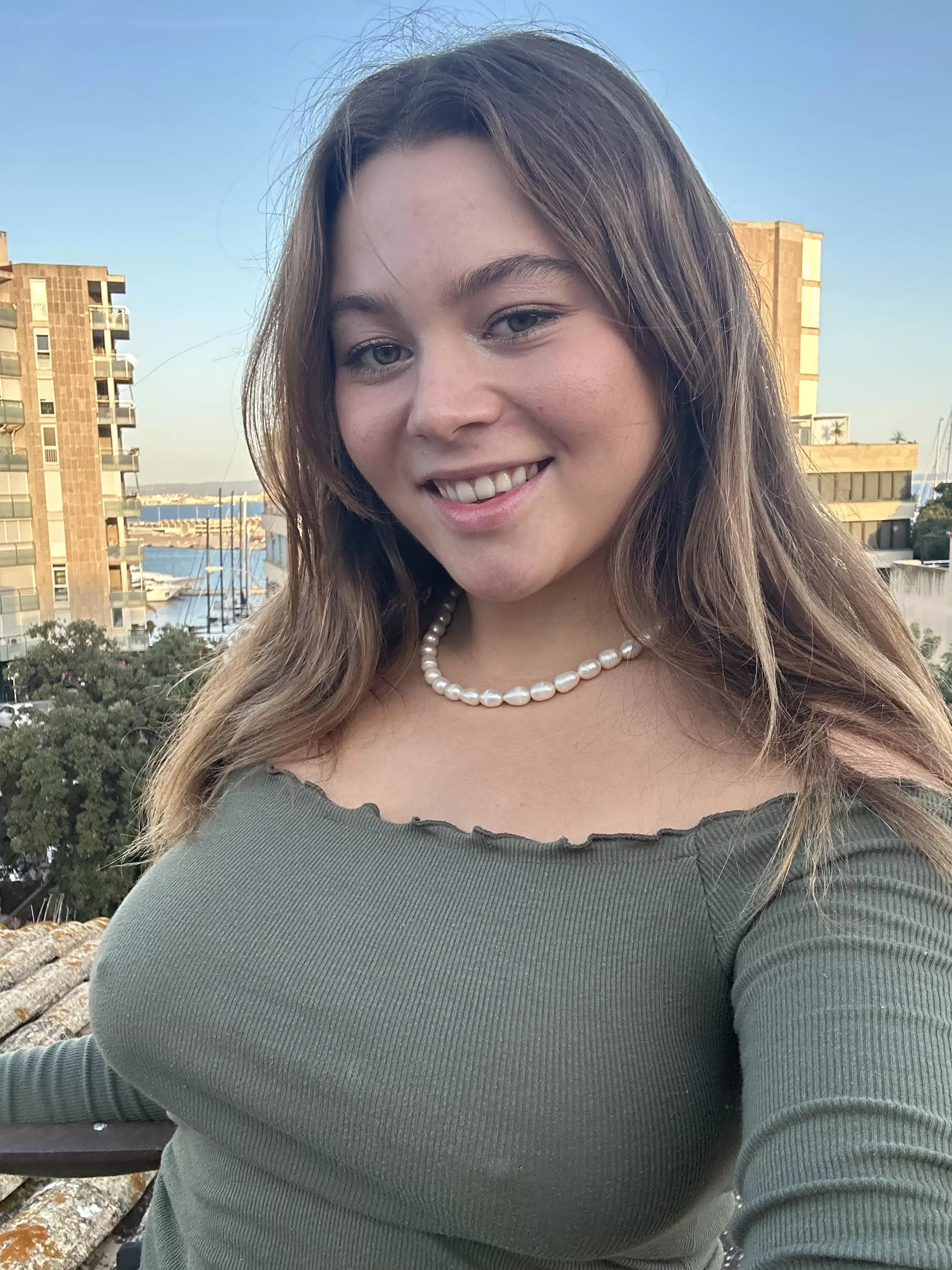 Just wanted to get some fresh air and then decided to take a selfie