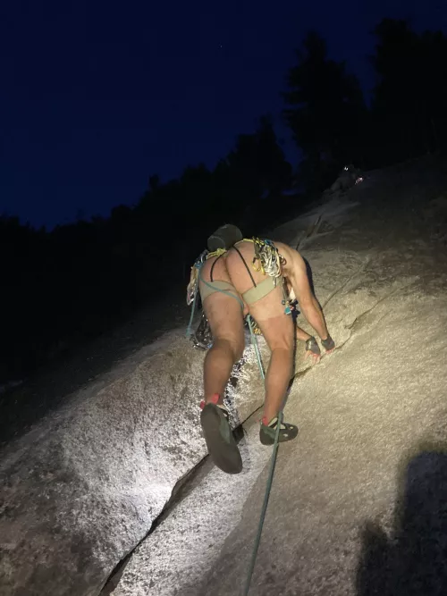 Late night multi, clothes were far too heavy