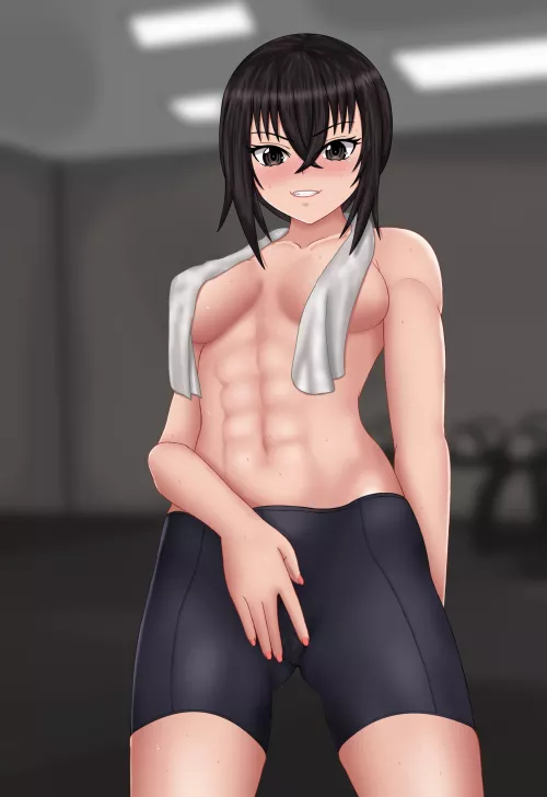Let’s go to the gym buddy (ItsaraOfgod) [Artist's OC]