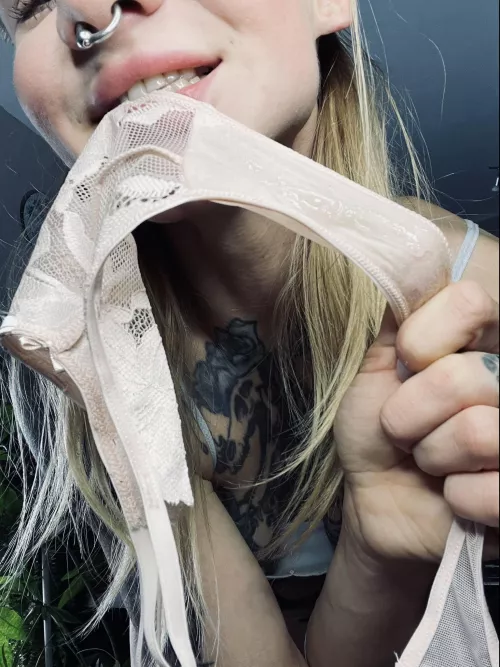 Lost in the intricate details of my wet bush