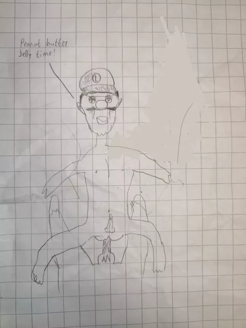 Luigi riding Mario (BeanGuy) [Super Mario Bros]