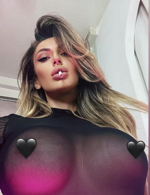 Lunch is served for my human ashtray