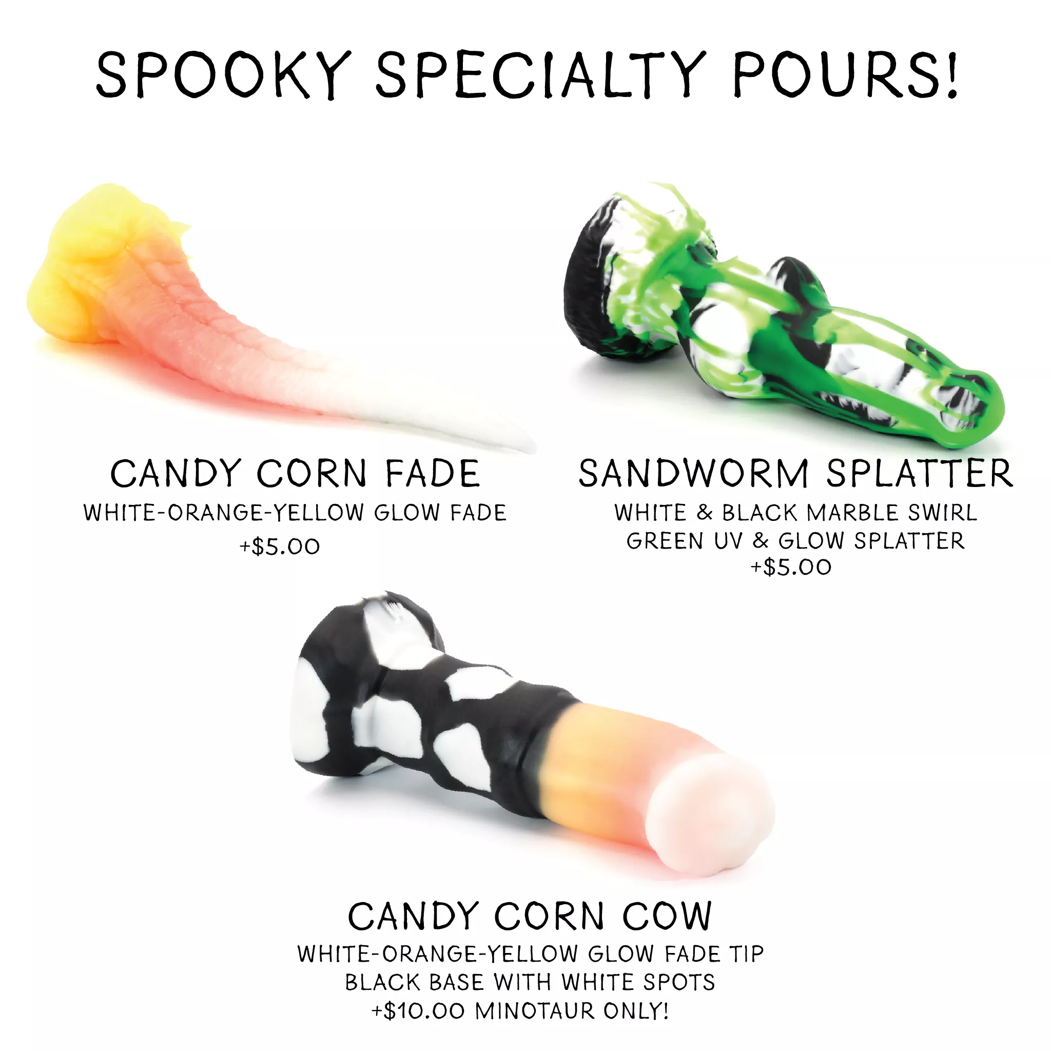 New spooky custom pours!