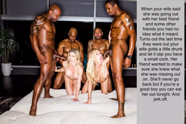 Night out with her BFF