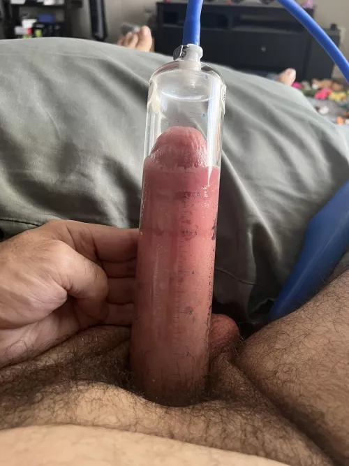 Packing the pump and almost 8”