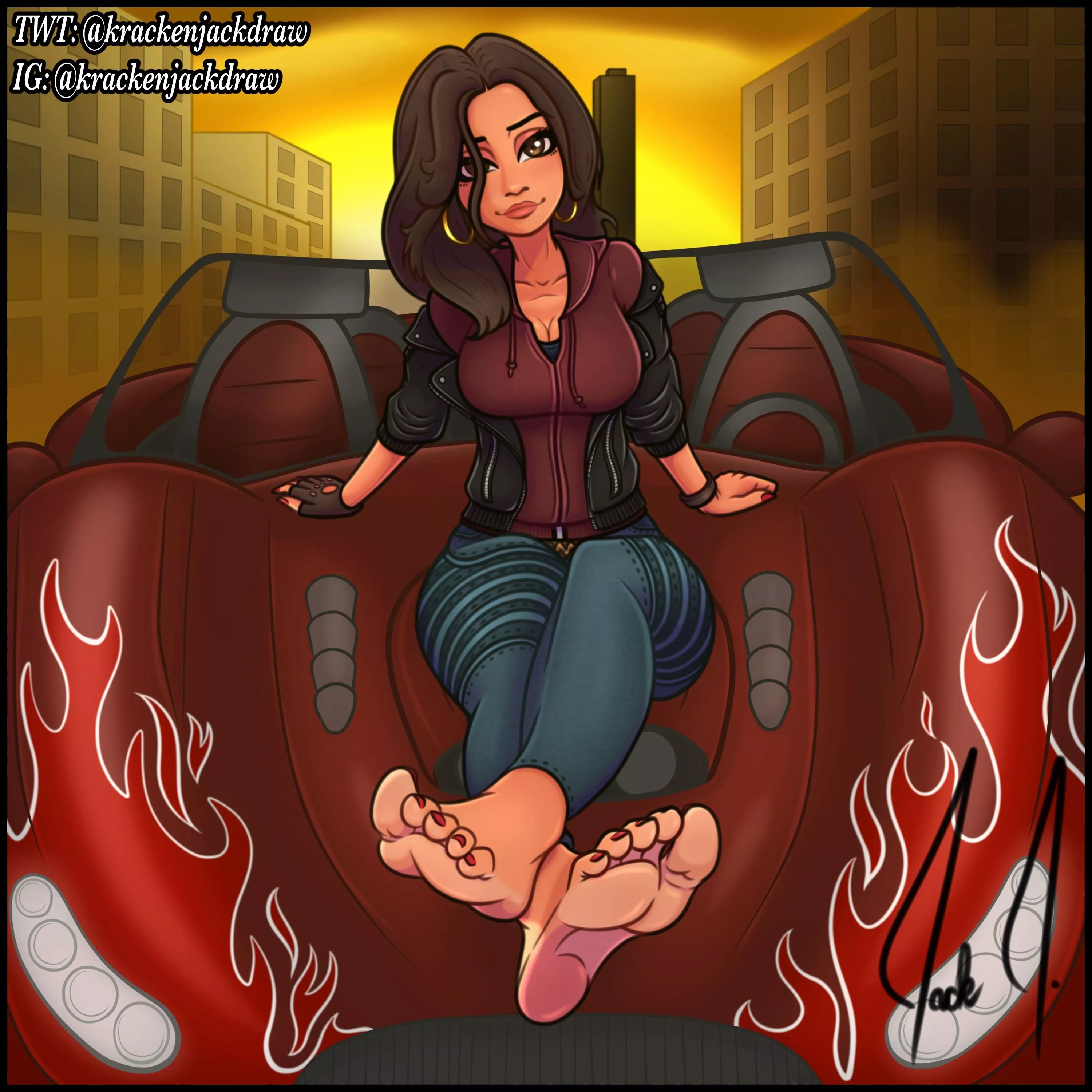 Shank (KrackenJackDraw) [Ralph Breaks the Internet]