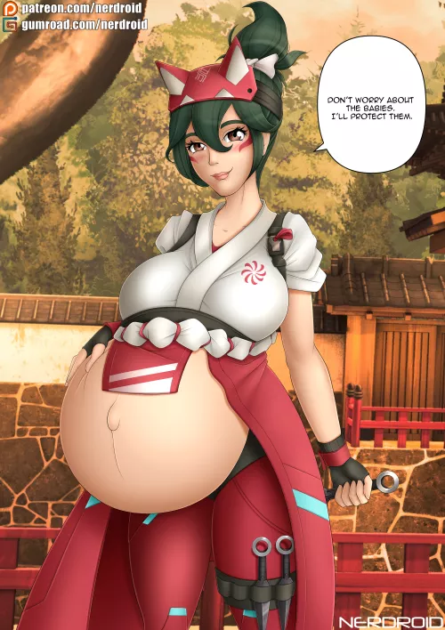 She'll care about her babies.