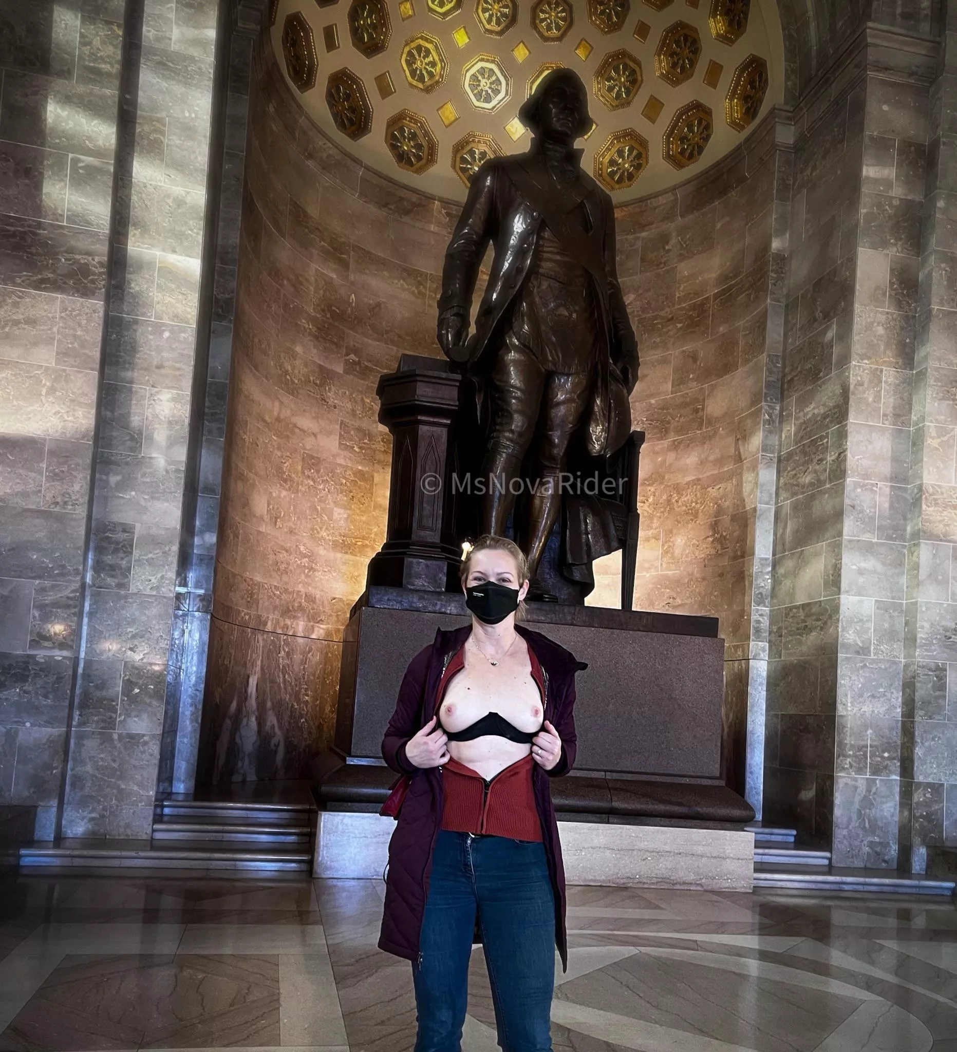 Visiting a local museum