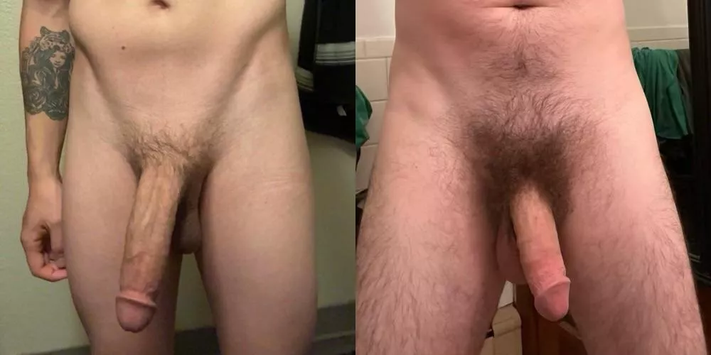 Which cock would you rather , left or right? Which cock would you rather , left or right?