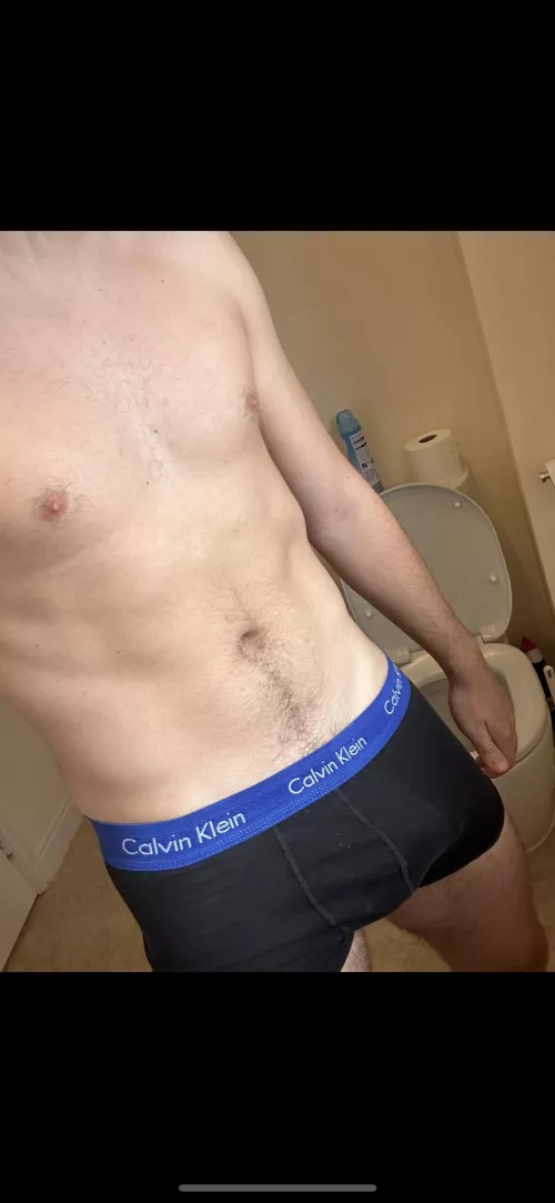 Who wants these used Calvin kleins 😼💦 got a hole in the lower area from intense moments😈🍆 let me know how you want them🍆🍆💦 also have other pictures of them😝