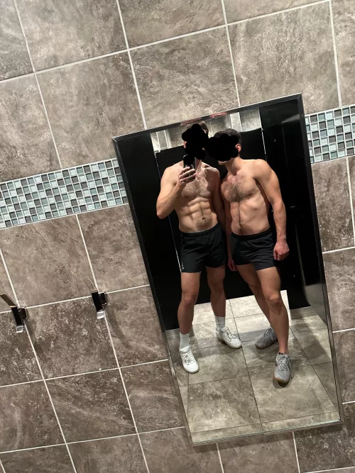 Who wants to shower with us?