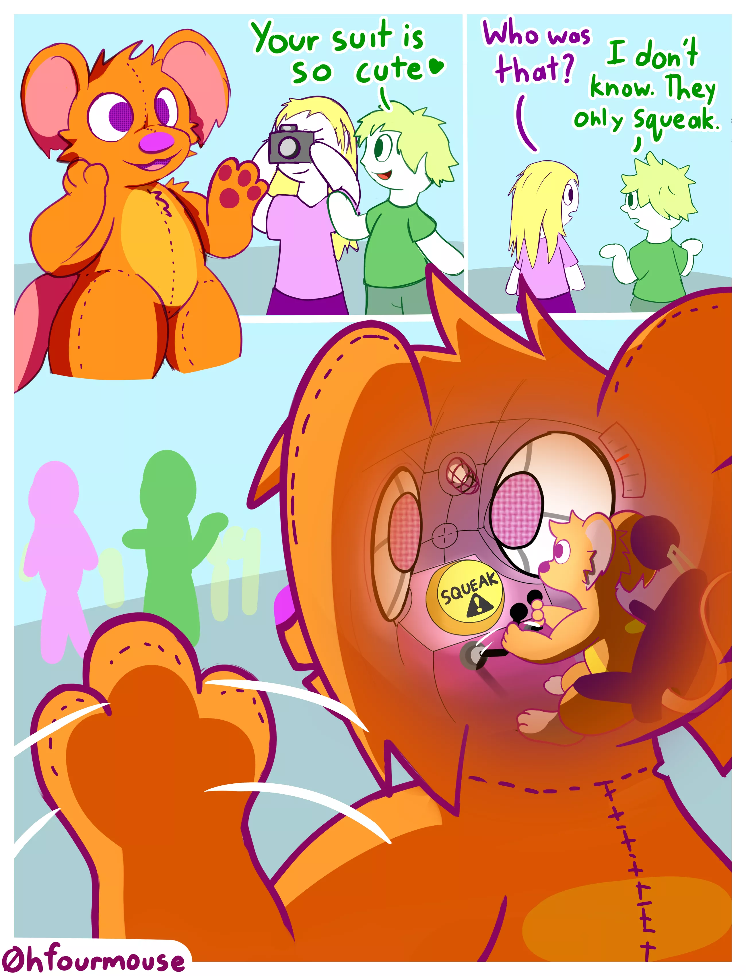 You can communicate a lot through just squeaks [OC]