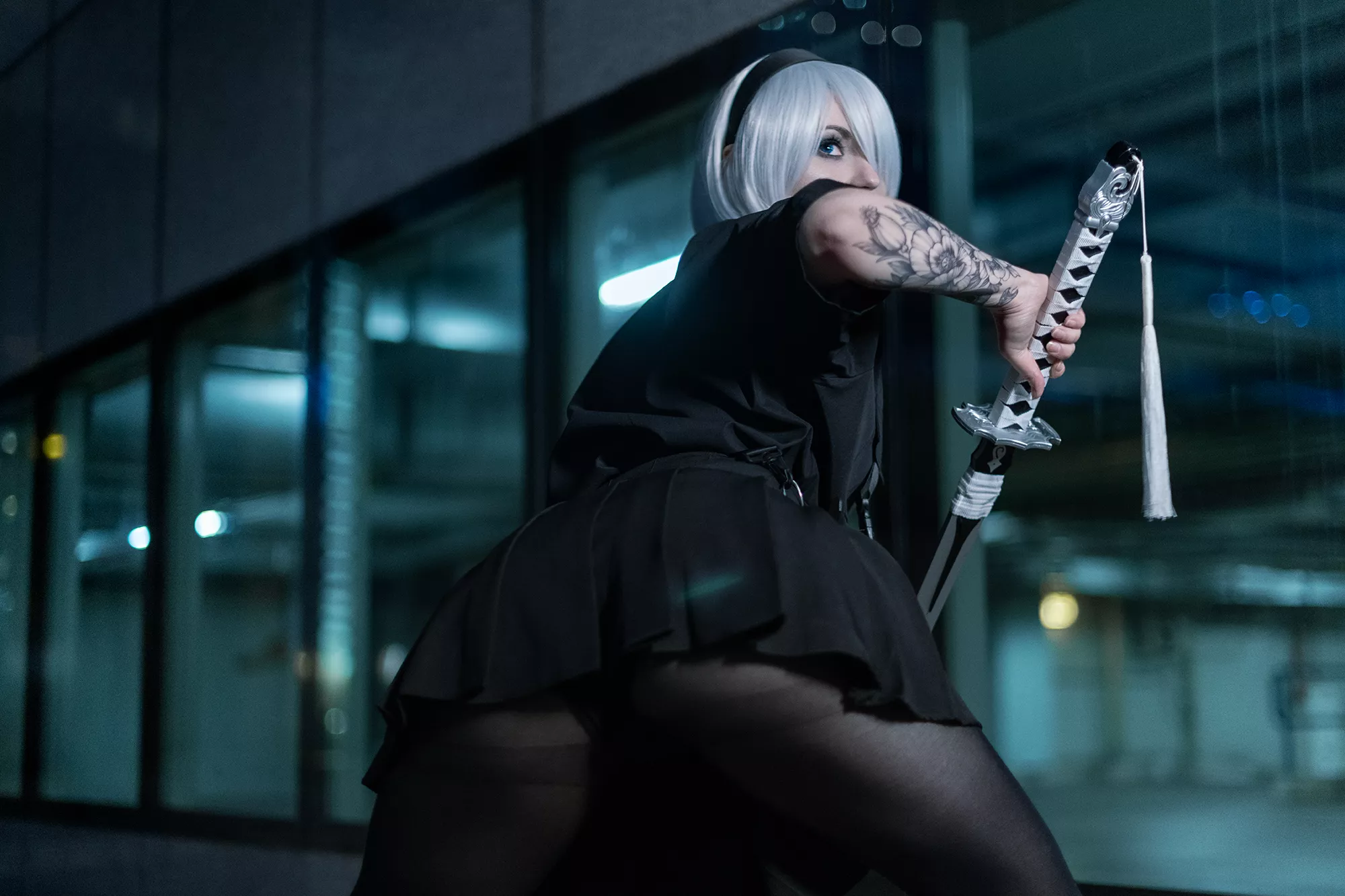 2B cosplay by jurisdictia