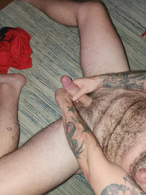 [43] Daddy wants you to come sit between his legs.
