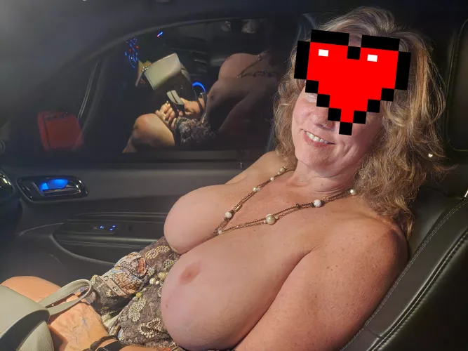 59 yo trying to distract my date while going down the road