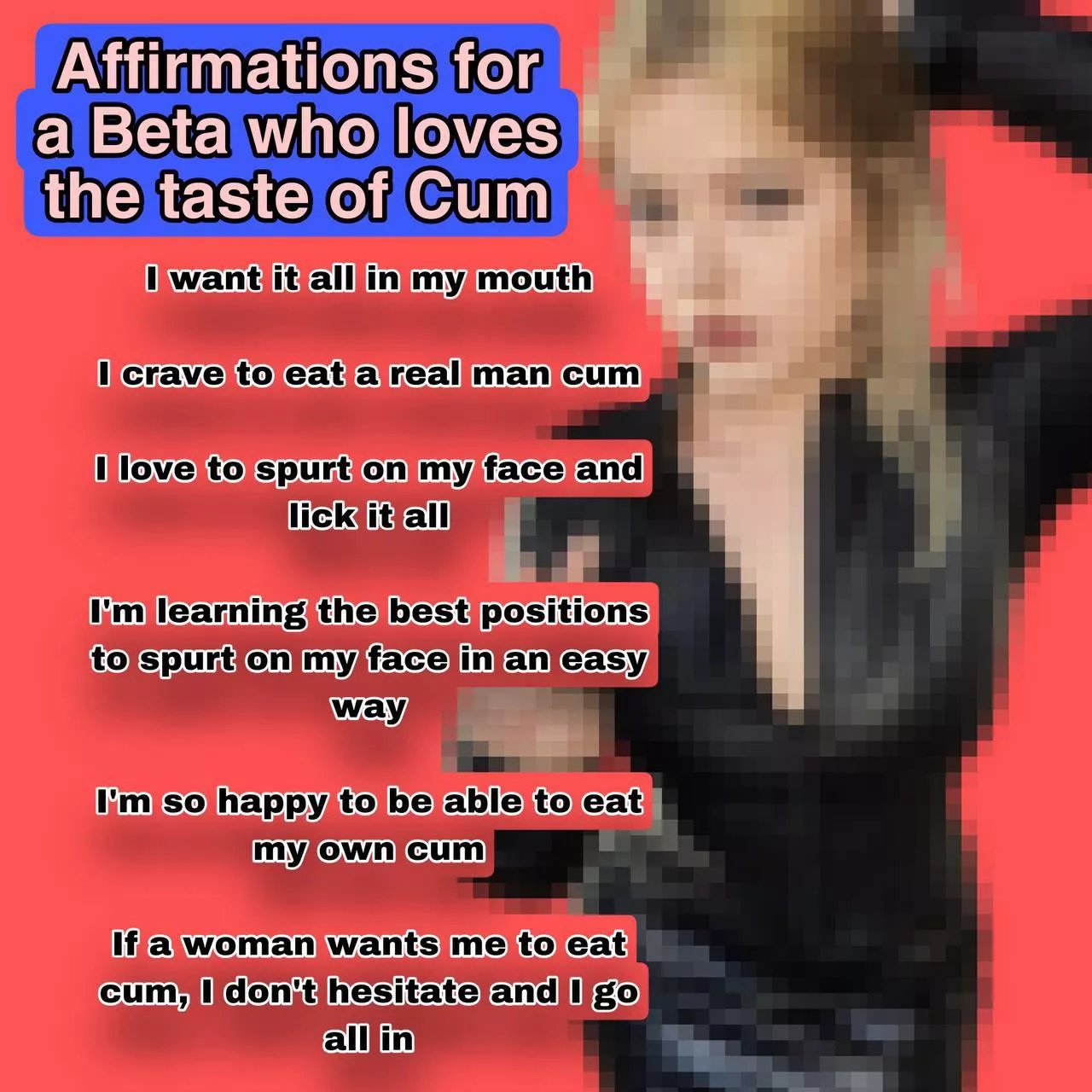 Affirmations for a beta boi