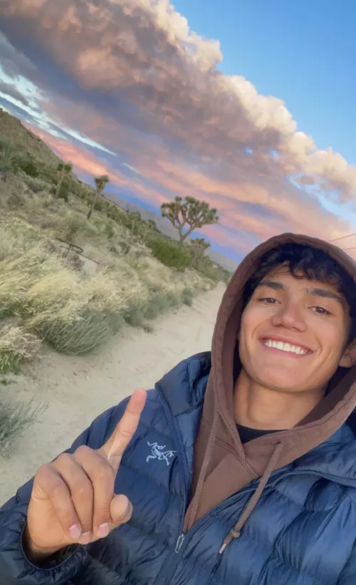 Awesome hike this evening 😁