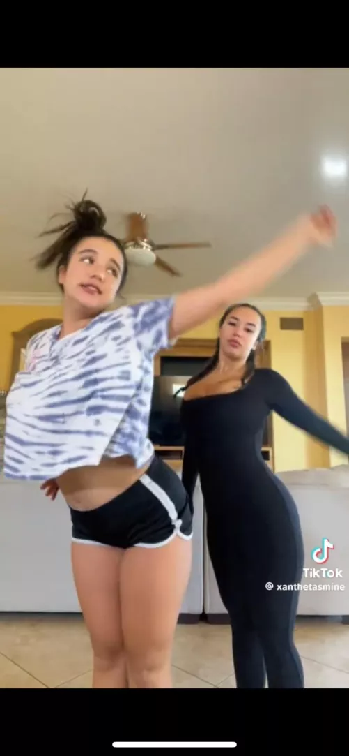 Both sister got big tits (genetics are strong)