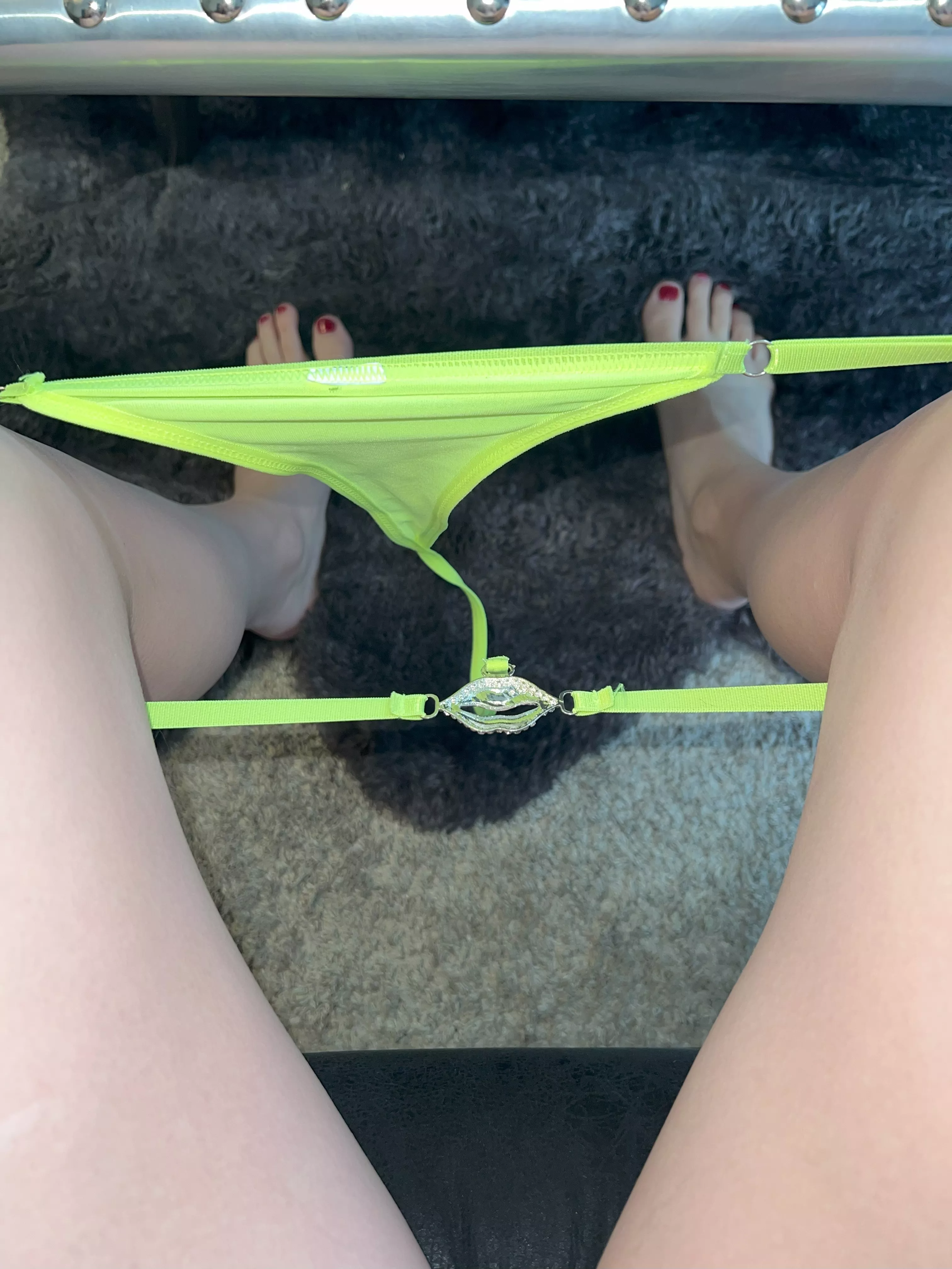 bright and pulled down