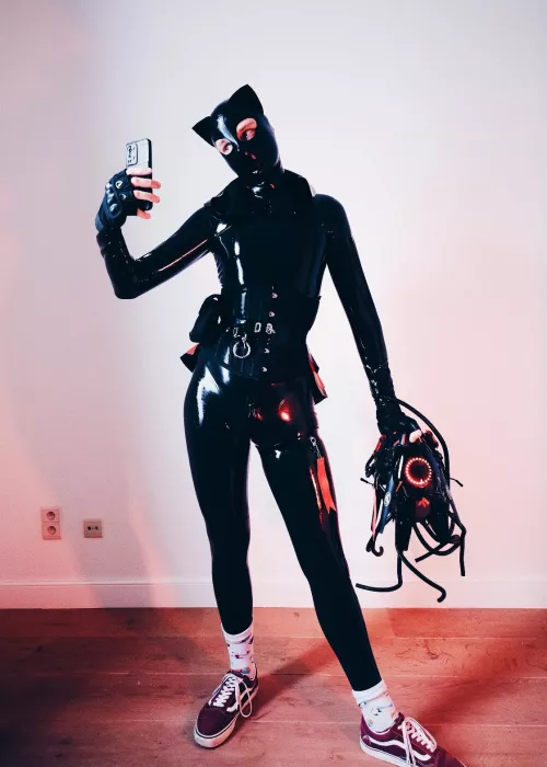 Cat mask or drone mask, hard choice...