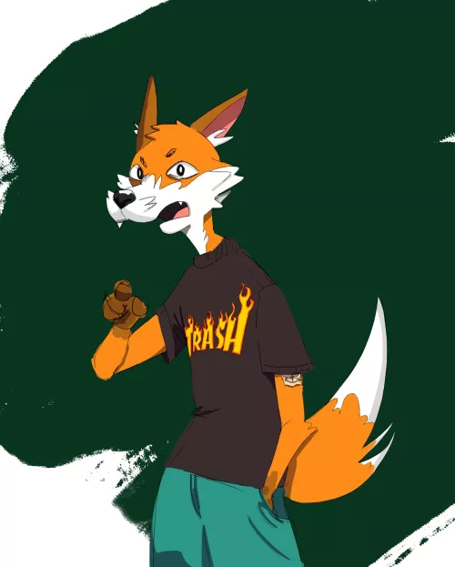 He's talking to you! What is he trying to say? (freshkidart)