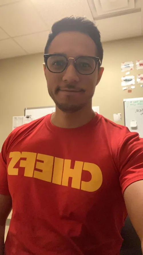 Hey boys! Any Chiefs fans out there?! β€οΈπ
