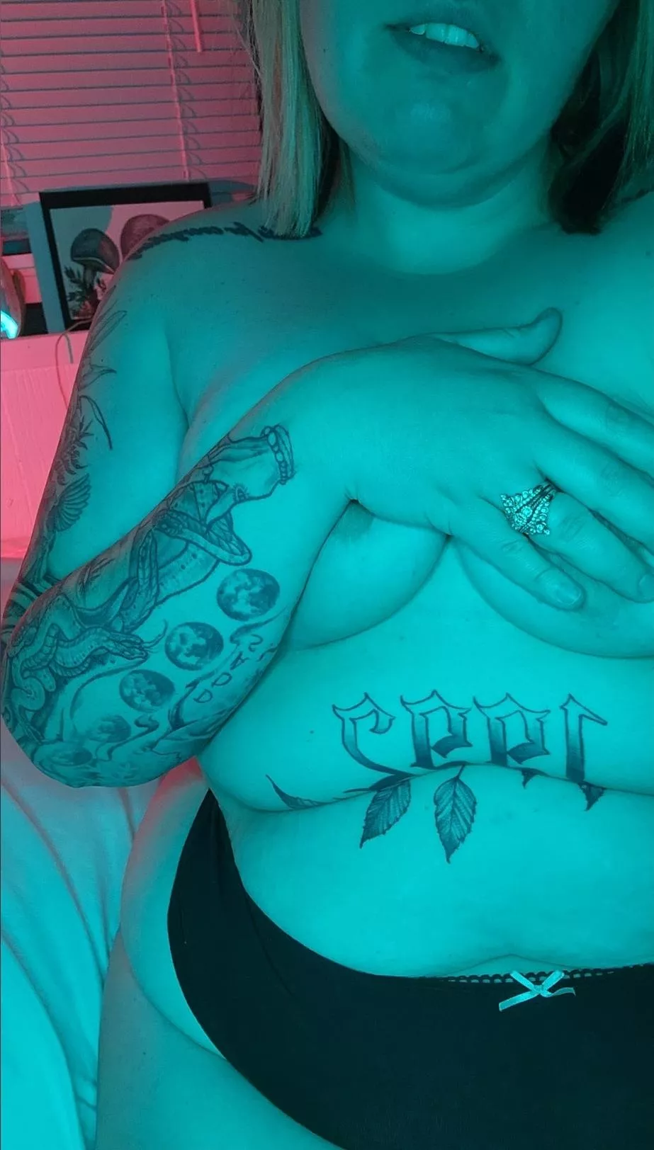 I just need my panties taken off now