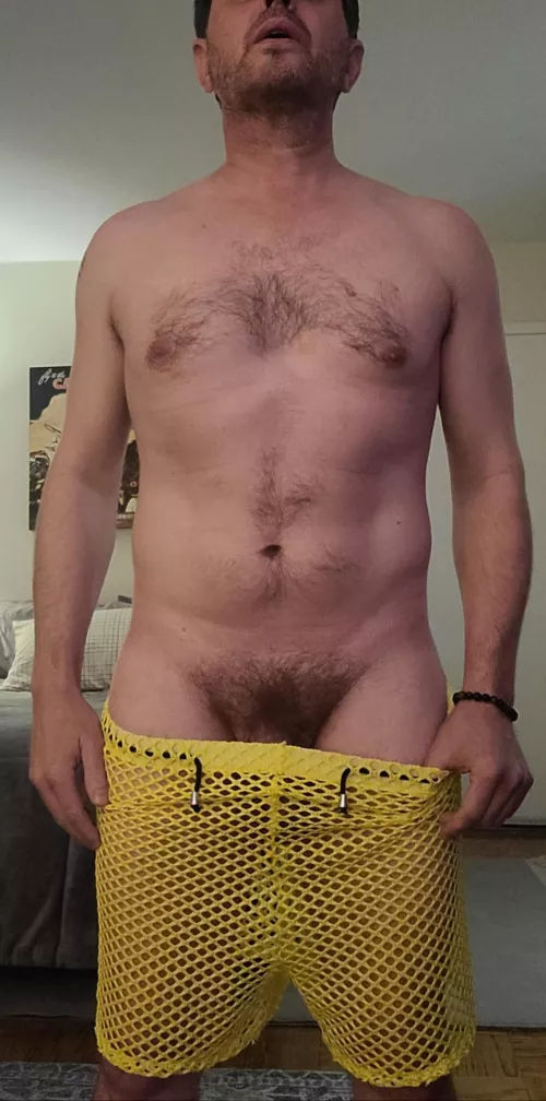 Like guys with a full bush?