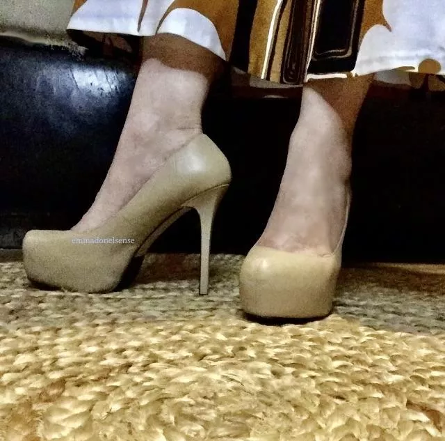 My go to heels. They go with just about everything.