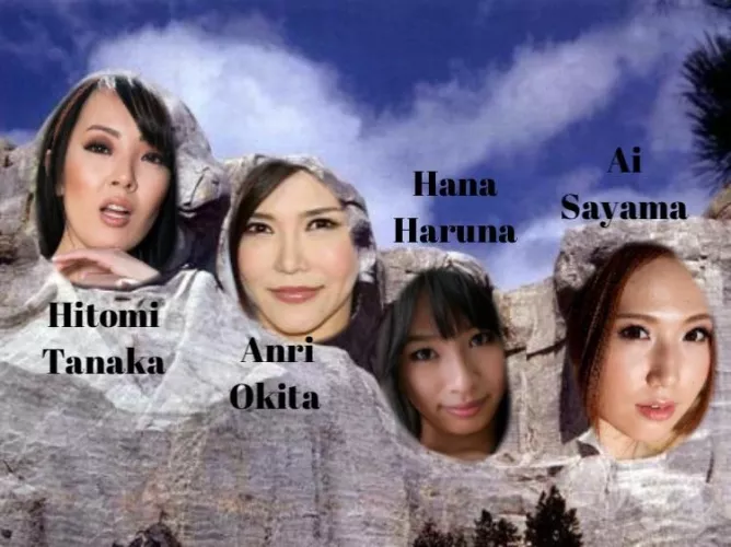 My Mount Rushmore of JAV stars, what’s yours?
