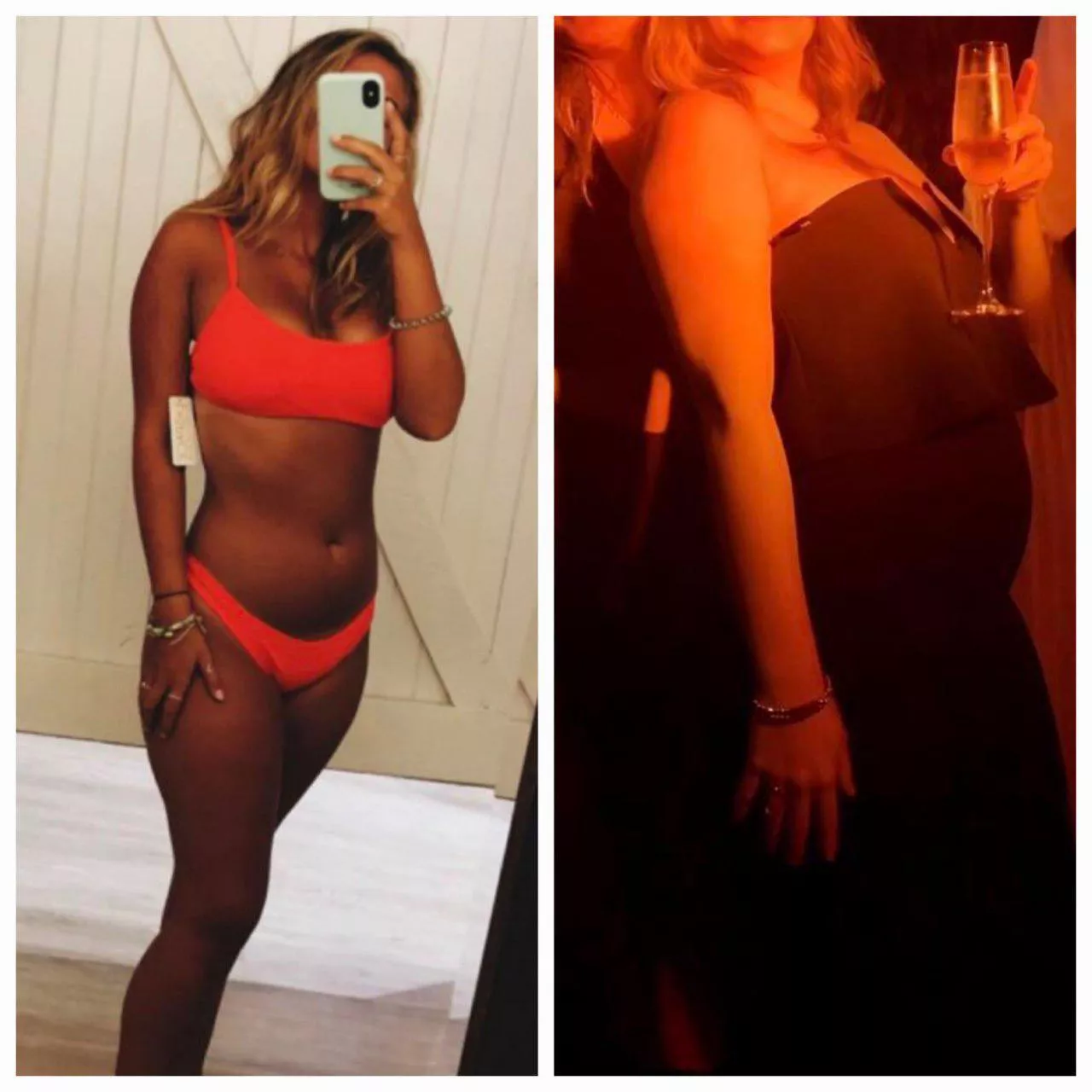 My wife has been packing it on