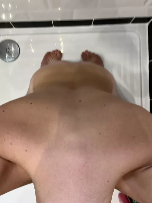 on my knees where i belong ;)