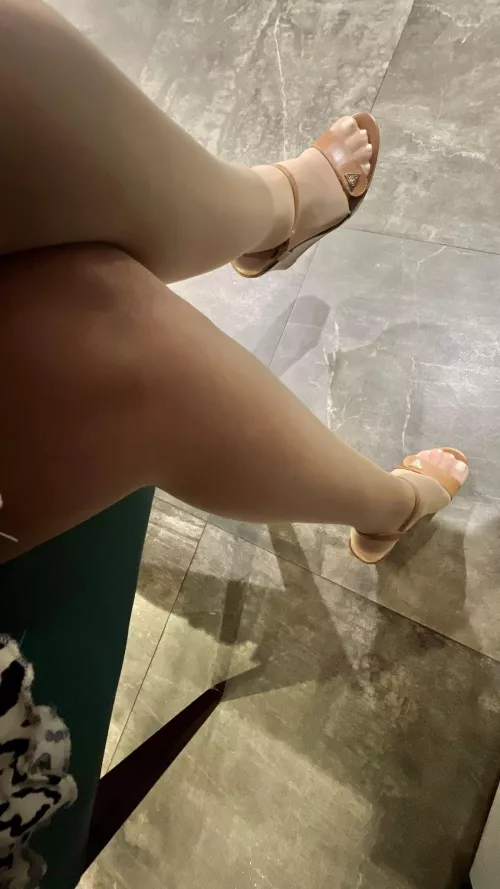 Out and about last night…