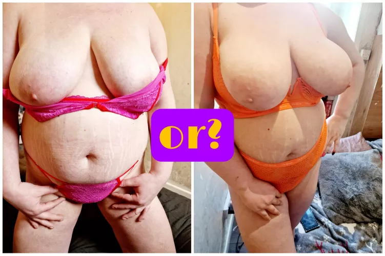 Pink or Orange?