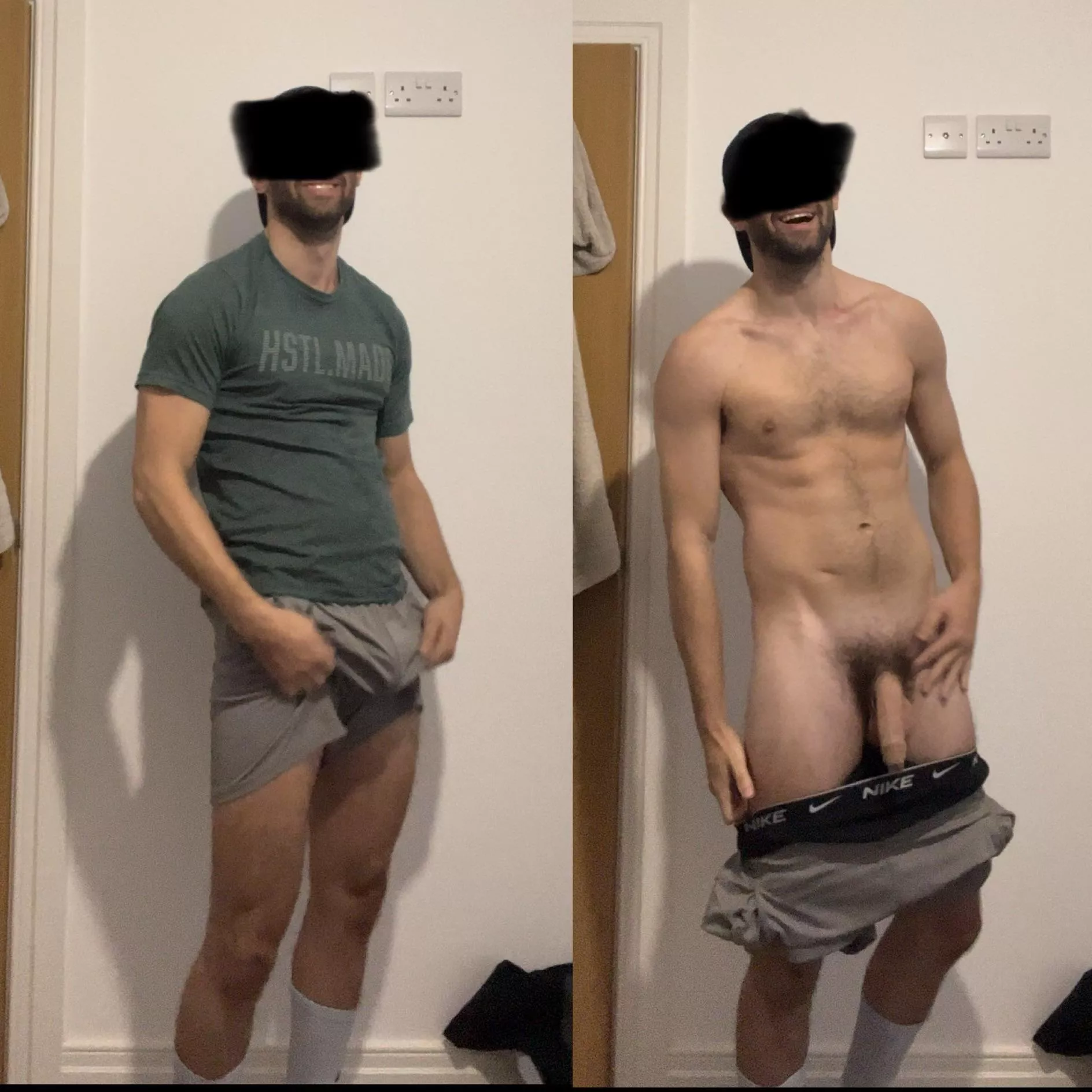 Saturday post gym on/off
