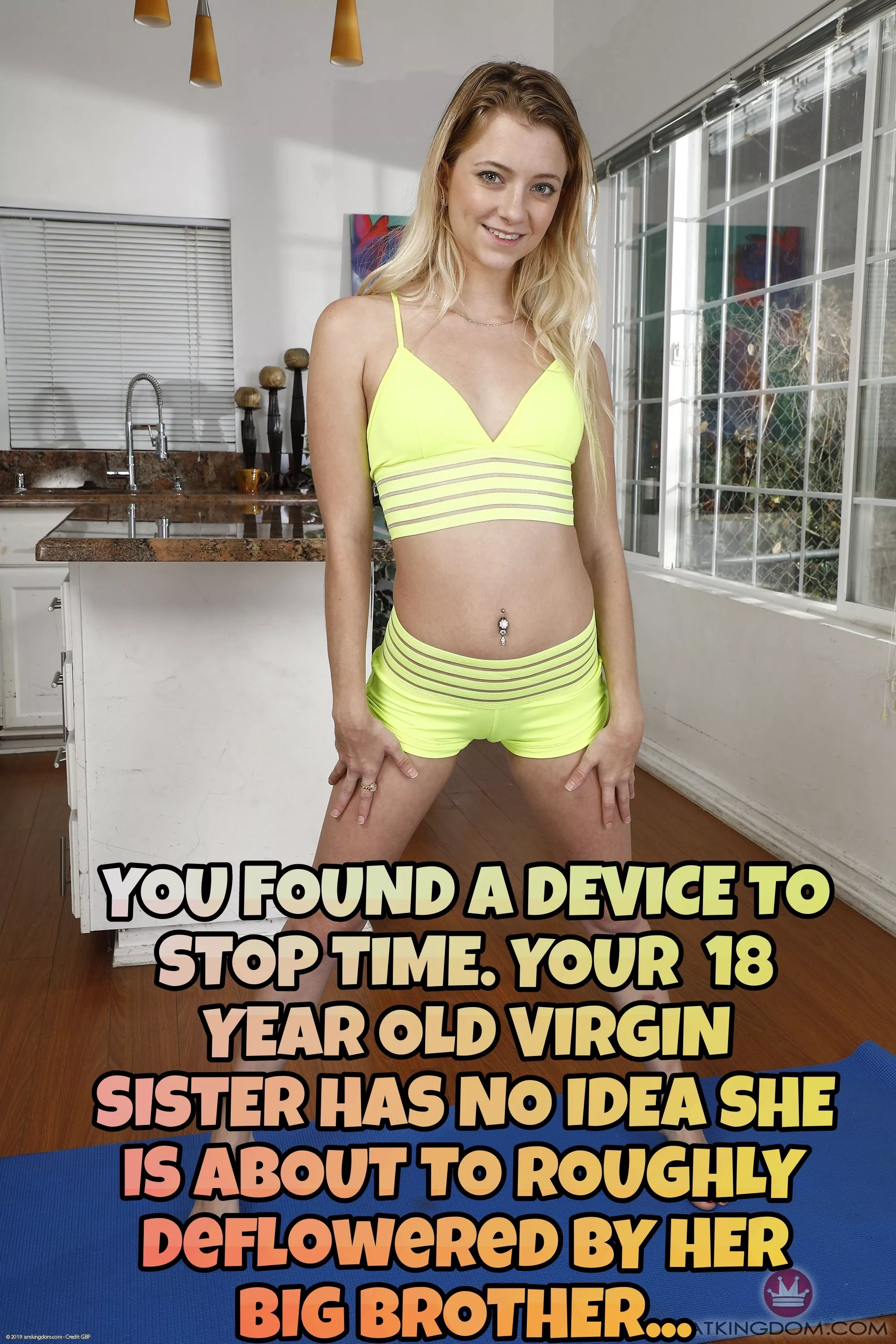 She's now nothing more than a tight Virgin Fucktoy...