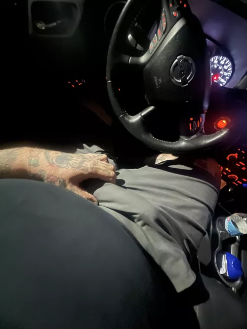 Waiting for you to get off work