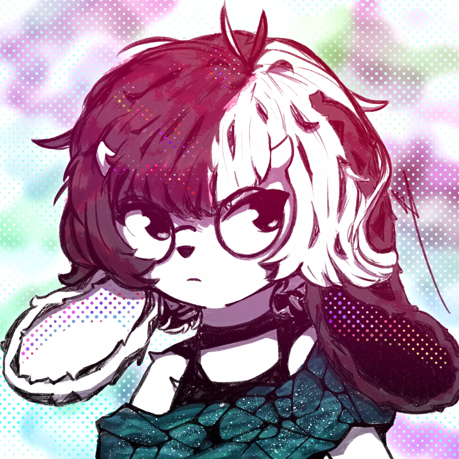 What are you looking at? (Art by me: @NullSagi)