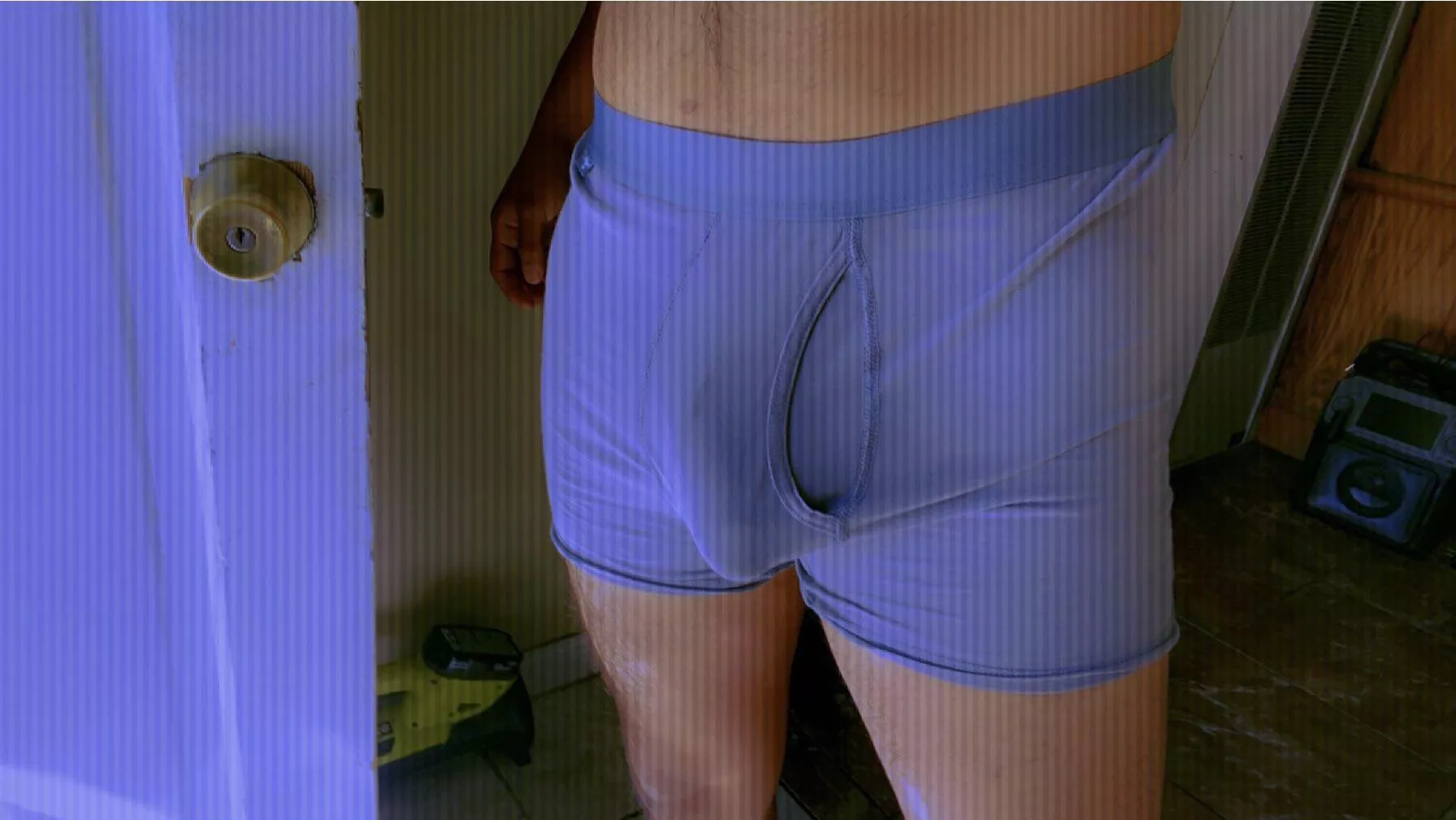 What if you knocked at my door and I answered like this?