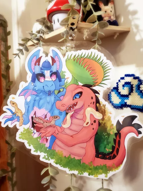 A recent badge commission! Art by me~