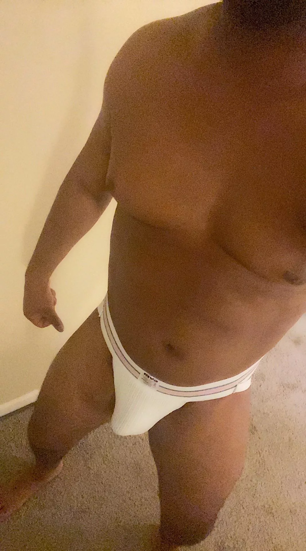 Always felt sexy in a jock…sorta like lingerie for men