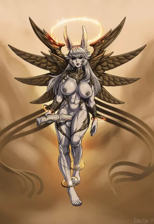 Angelic being, or demonic entity? I'm in either way.