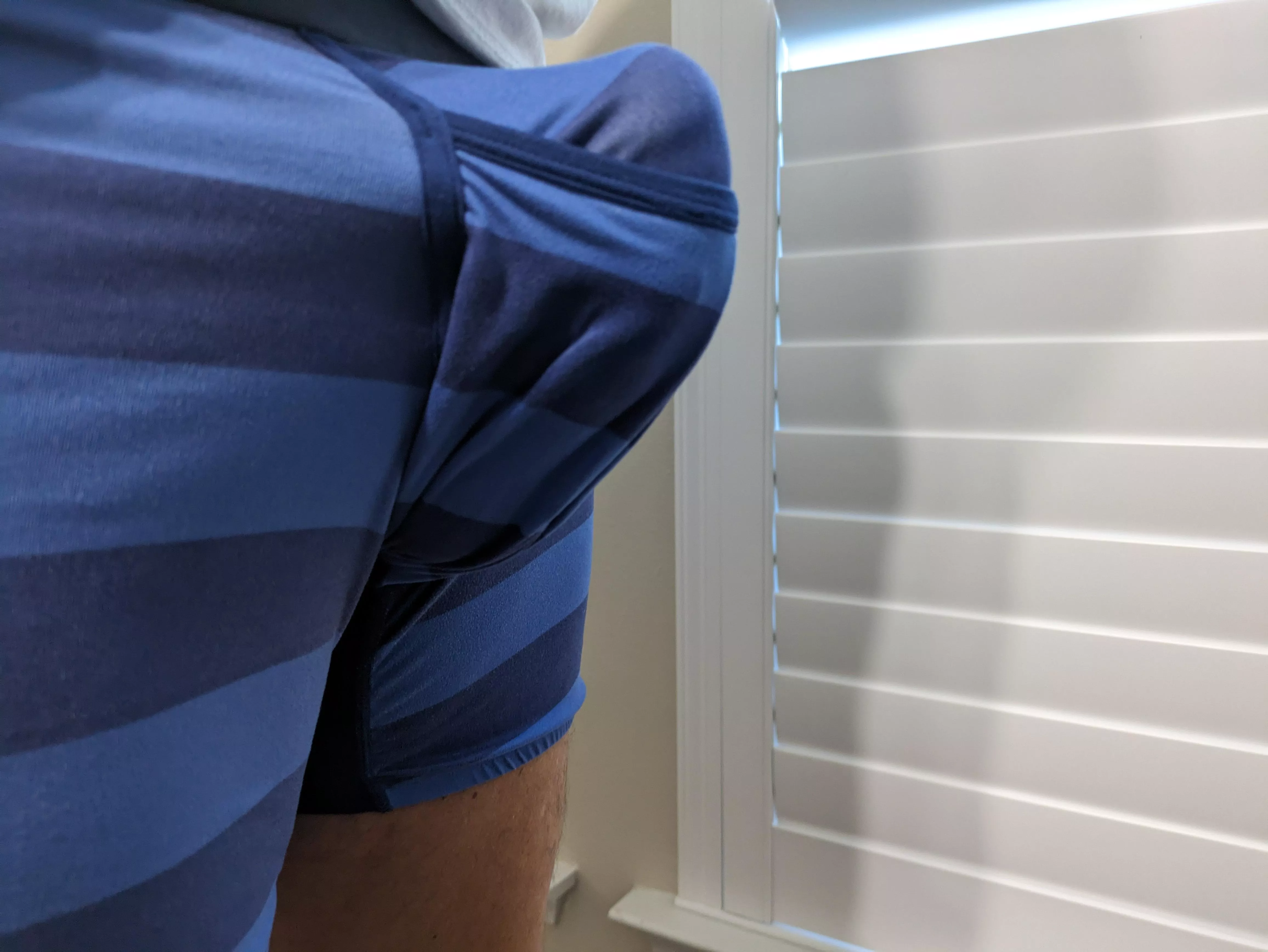 Boomer Morning Wood Bulging in All Citizens Boxer-Briefs