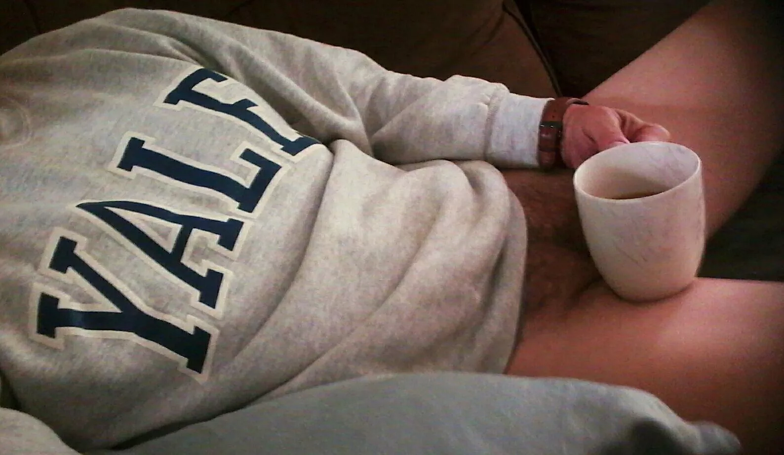 Coffee before pants...