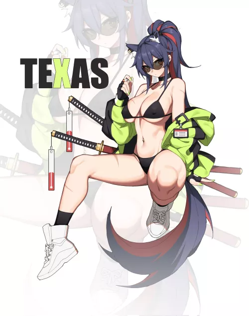fashionista Texas (@hanesaki_ayanoo)[Arknights]