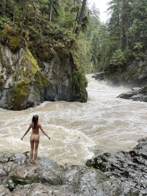 First time being naked at the secret sauna