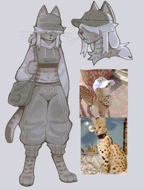 His name is Bodega (art by me)